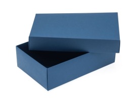 Pudełko ozdobne S 140x100x47mm Niebieskie A6