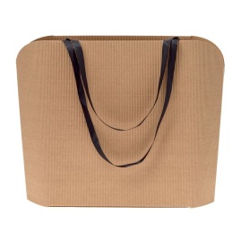 Torba z Tektury Karbowanej Wstążka