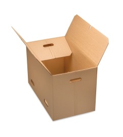 Karton przeprowadzkowy do szkła/porcelany/pościeli 650x370x400