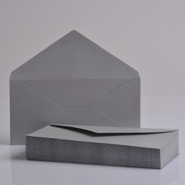 Ozdobne Koperty DL DREAM SREBRO 220x110mm 50szt.