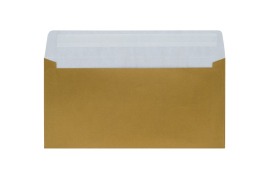 Koperty do zaproszeń DL Perłowy Złoty 120g 50szt