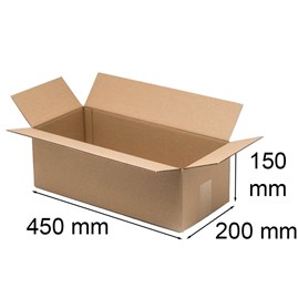 Pudło klapowe 450x200x150mm