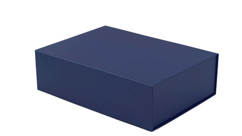 Pudełko Magnetyczne Granatowe 250x180x70mm Opakowanie Prezentowe