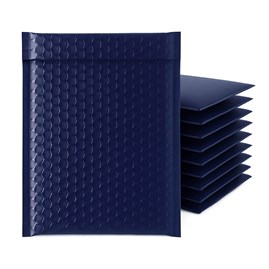 Koperta Bąbelkowa Metaliczna 165x165 mm Granatowa – Opakowanie 100 szt