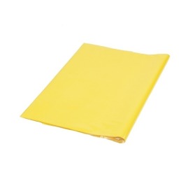 Bibuła Gładka 50x70cm Żółta - 50 arkuszy