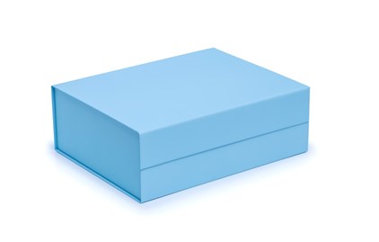 Pudełko Magnetyczne Błękitne 330x255x115mm (zew) A4 Ozdobne Opakowanie