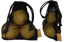 Worek z siatki 15x20 czarny 58g