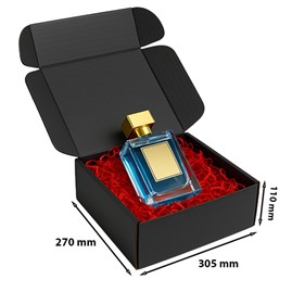 Karton Wykrojnikowy 305x270x110mm(zew)Czarny F427