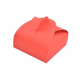 Pudełko ozdobne Prezent S 110x110x65mm Czerwone