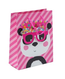 Torba Lux A5 z brokatem i okularami 3D, zestaw 12 sztuk