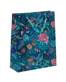 Torba Lux z brokatem A5 Przyroda - 12 szt.