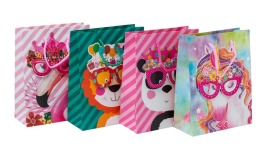 Torba Lux A3 z brokatem i okularami - 12 szt.