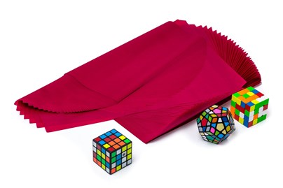 Arkusze bibuły gładkiej bordowej 50x70 cm 50 sztuk