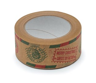 Taśma Świąteczna Papierowa Santa Claus 48mm/50m