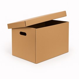 Karton archiwizacyjny bezkwasowy na segregatory wieko 525x350x315mm