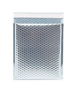 Koperta bąbelkowa metaliczna srebrna D14 180x250mm