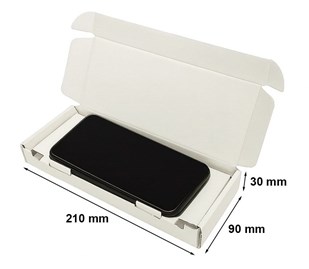 karton prezentowy, pudełko brązowe, opakowanie e-commerce, karton ozdobny, karton 210x90x30