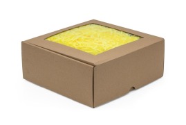 Wypełniacz papierowy PAK Żółty NEON - 0,2 kg + BOX