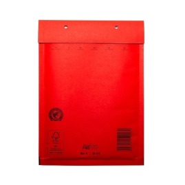 Koperty bąbelkowe G17 Czerwone - 100szt