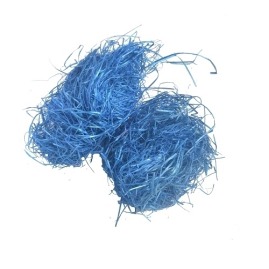 Dekoracyjna wełna drzewna 200g Granatowa