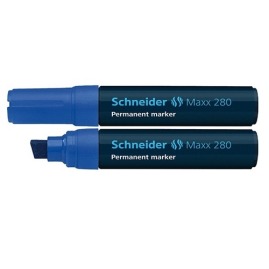 Marker Permanentny Ścięty 4-12mm niebieski