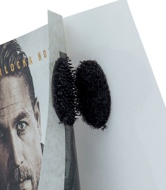 Kółka Rzepowe 13mm Czarne 1500szt Haczyk+Pętelka