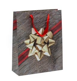 Torba Lux Duża A4 Kokarda na deskach - 12 szt.