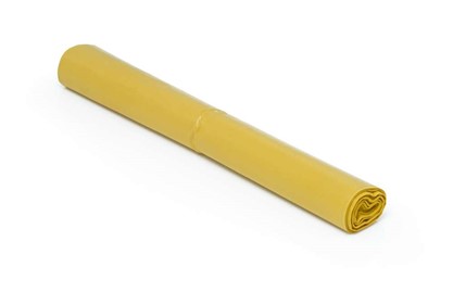 Worki na śmieci Żółte LDPE 120l - 10 sztuk