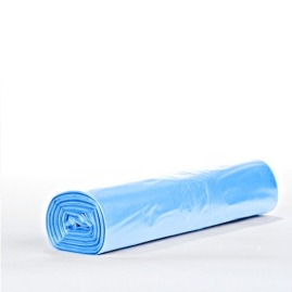 Worki na śmieci LDPE 60L Niebieskie - 50szt