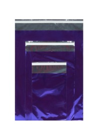 Woreczki Metalizowane 320x430+50mm Fioletowe