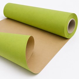 Papier do pakowania zielony kraft 79cm 50m
