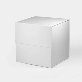 Białe pudełko magnetyczne 280×280×280 mm