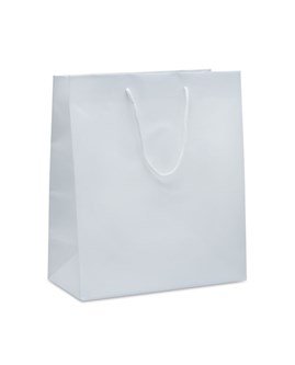 Torebka upominkowa Prestige 390x100x450 / Biała
