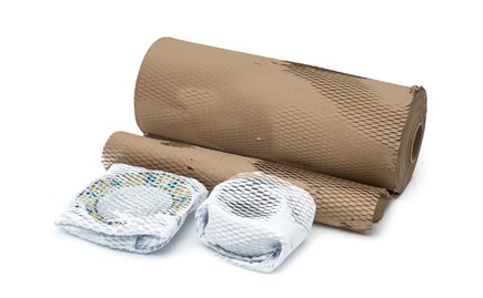 Papier nacinany kraft biały 50cm/100m