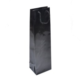 Torebka na wino Prestige 120x80x400 / Czarna