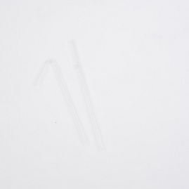 Słomka łamana 5x210mm transparentna 1000szt.