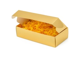 Pudełko Laminowane 200x100x50mm Złote F427