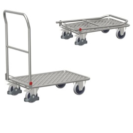 Wózek aluminiowy ze składanym pałąkiem AP-600.803