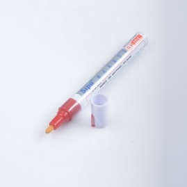 Pisak z farbą olejną - czerwony