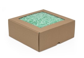 Wypełniacz papierowy PakPak Zielony Jasny - 0,2kg +BOX