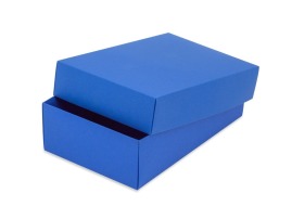 Pudełko ozdobne 255x160x75mm Granatowe L