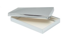 Pudełko Laminowane 350x240x40mm Srebrne