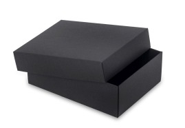 Pudełko ozdobne M 186x130x60mm Czarne