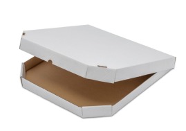 Opakowania na pizzę 420x420x40mm Białe