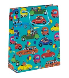 Torba Lux 210g Dziecięce A5 samochody - 12 szt.