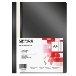 Skoroszyt A4 PP Office Products Czarny 25szt