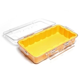 Pudełko BoxCase BC211 211x110x60mm żółte