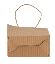 Torebka z Tektury Karbowanej Sznurek