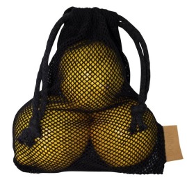 Worek z siatki 15x20 czarny 58g