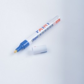 Pisak z farbą olejną - niebieski